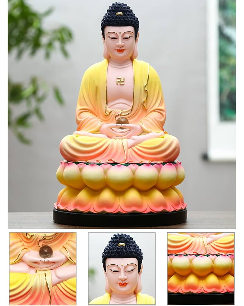 Amazon｜仏像 大日如来 阿弥陀如来 薬師如来 釈迦如来仏 座像